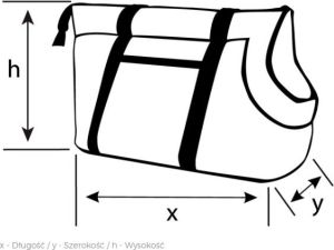Ami Play Torba transportowa Morgan L 42 [x] x 26 [y] x 30 [h] cm Biały 3