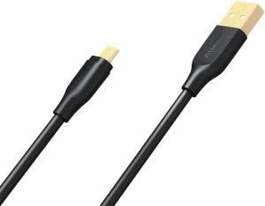 Kabel USB Aukey USB-A - microUSB 1 m Czarny (CB-MD1 Black) 3