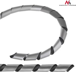 Organizer Maclean Spirala na przewody Szary 1 sztuka  (MCTV-686S) 4