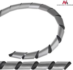 Organizer Maclean Spirala na przewody Srebrny 1 sztuka  (MCTV-687S) 4