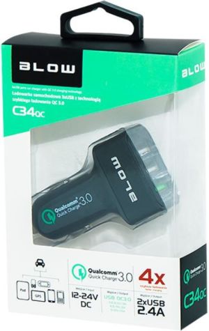 Ładowarka Blow 3x USB-A 2.4 A  (75-748#) 2