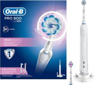 Szczoteczka Oral-B Pro 900 Sensi UltraThin Biała 2