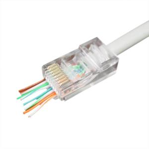 Gembird wtyk RJ45, przelotowy, UTP, kat. 5e, 8P8C, 50-pak (LC-PTU-01/50) 2