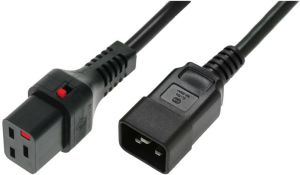 Kabel zasilający Digitus C20 - C19, 2m, czarny (IEC-PC1285) 1