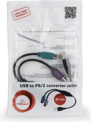 Adapter USB Gembird USB - PS/2 x2 Czarny  (UAPS12-BK) 3