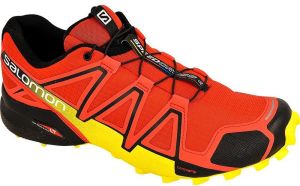 Buty trekkingowe męskie Salomon Buty męskie Speedcross 4 Red/Yellow r. 46 (381154) 1