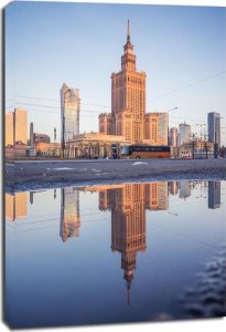 GbEye Warszawa Poranek - obraz na płótnie 61x91,5 cm 1