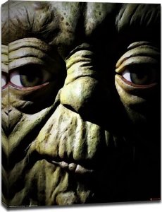 Face It! Star Wars Gwiezdne Wojny - Master Yoda - obraz na płótnie 40x50 cm 1
