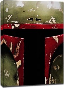 Star Wars Face It! Star Wars Gwiezdne Wojny - Boba Fett - obraz na płótnie 90x120 cm 1