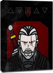 galeria plakatu Wiedźmin - The Butcher of Blaviken - obraz na płótnie 90x120 cm 1