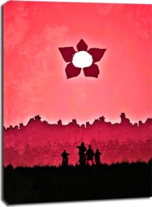 GF Stranger Things Vintage Poster - obraz na płótnie 70x100 cm 1