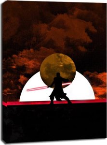Sol Lunaris - Darth Maul, Gwiezdne Wojny Star Wars - obraz na płótnie 40x60 cm 1