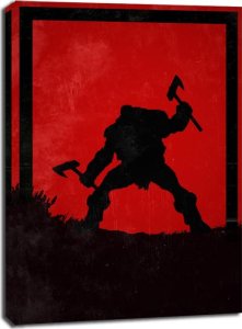 Feeby For Honor - Berserker - obraz na płótnie 30x40 cm 1