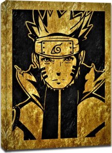 Golden LUX - Naruto - obraz na płótnie 90x120 cm 1