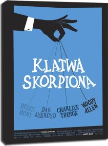 Feeby Woody Allen Klątwa Skorpiona - obraz na płótnie 20x30 cm 1