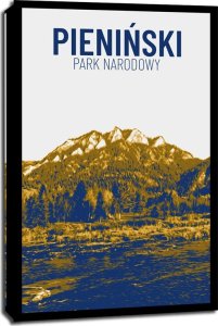 galeria plakatu Parki Narodowe, Pieniny - obraz na płótnie 50x70 cm 1
