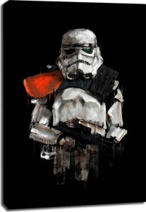 Paladone Star Wars Gwiezdne Wojny Szturmowiec Dowódca - obraz na płótnie 40x60 cm 1