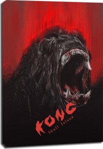 E-druk Kong Wyspa Czaszki - obraz na płótnie 20x30 cm 1
