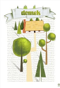 Norimpex Domek - plakat 40x50 cm 1
