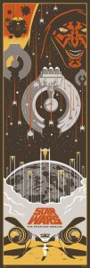 Star Wars Gwiezdne Wojny Część I Mroczne Widmo - plakat 53x158 cm 1