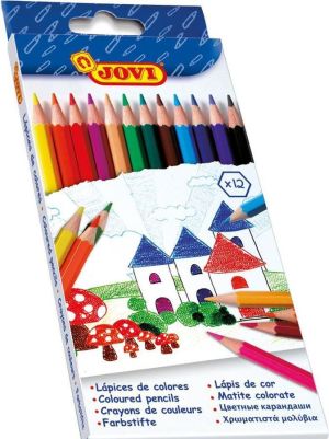 Jovi Kredki ołówkowe 12 kolorów (233768) 1