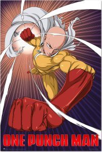 One Punch Man Saitama Atak - plakat 61x91,5 cm 1