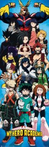 Pyramid My Hero Academia Bohaterowie - plakat 53x158 cm 1