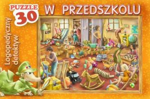 Komlogo Logopedyczny detektyw w przedszkolu - puzzle 1
