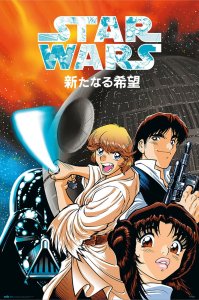 Gwiezdne Wojny Star Wars Manga A New Hope - plakat 61x91,5 cm 1