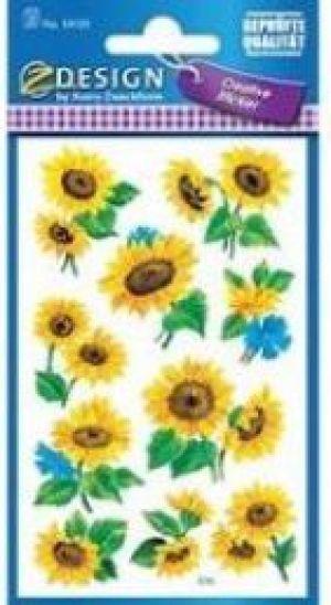 Avery Zweckform Naklejki z kwiatami Słoneczniki (106820) 1