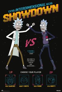 Pyramid Rick and Morty Interdimesional Showdown - plakat 61x91,5 cm 1
