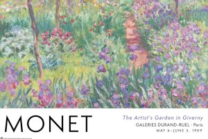 galeria plakatu Claude Monet Garden In Giverny - plakat 91,5x61 cm 1