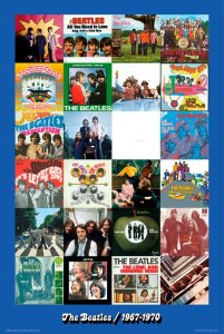 The Beatles Okładki Płyt 1967 - 1970 - plakat 61x91,5 cm 1