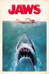 Hog Studio Szczęki The Jaws - plakat 61x91,5 cm 1