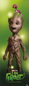 GbEye I am Groot Marvel - plakat 53x158 cm 1
