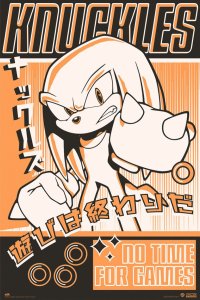GbEye Sonic Knuckles - plakat 61x91,5 cm 1