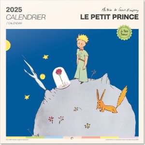 Mały Książę Antoine de Saint-Exupery - Kalendarz 2025 Ścienny 30x60 cm 1