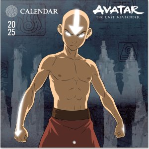 Avatar The Last Airbender - Oficjalny Kalendarz 2025 Ścienny 30x60 cm 1