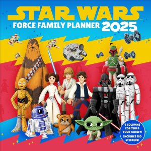 Star Wars Gwiezdne Wojny - Planer Rodzinny 2025 Kalendarz 30x60 cm 1