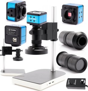 Mikroskop Cyfrowy K10M Kamera T250 USB 5MP Oświetlenie 56x LED Techrebal 1