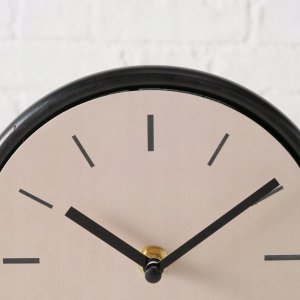 Metalowy zegar stojący DIABOLO, wys. 22 cm 2