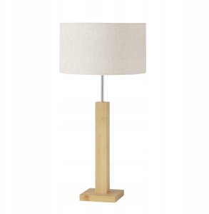 Lampa stołowa z bambusową bazą BENITO, 57 cm 1
