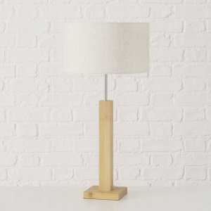 Lampa stołowa z bambusową bazą BENITO, 57 cm 2
