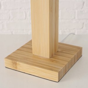 Lampa stołowa z bambusową bazą BENITO, 57 cm 5