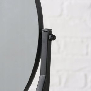 Lusterko stojące z półką ACAPULCO, okrągłe, wys. 50,5 cm 4