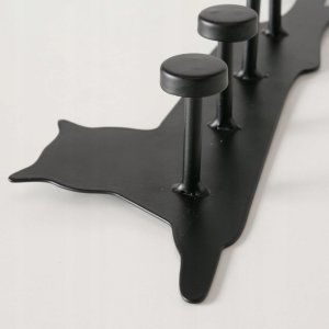 Metalowy wieszak na klucze KIRI, 8 x 25 cm 2