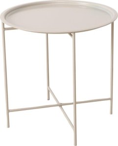 Metalowy stolik pomocniczy ROCKO, Ø 46 cm 1