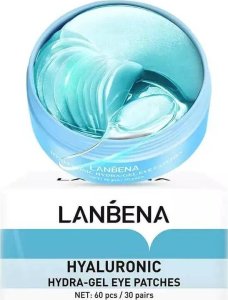 Lanbena Hyaluronic hydrożelowe płatki pod oczy z kwasem hialuronowym 60szt 1