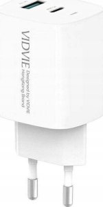 Ładowarka Vidvie ŁADOWARKA SIECIOWA PLE248 1XUSB 1XTYPE C 3A PD 20W BIAŁY 8