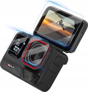Osłona na obiektyw SunnyLife Zestaw Osłon 6x Osłona na Obiektyw + 2x Ekran LCD Kamera Insta360 ACE PRO 2 / BHM917 11